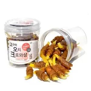 강아지 스낵 고구마 오리 애완견 간식 자연식 200g (WFK6OAI)