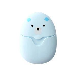 라포식 1pc-50 팩 여행 휴대용 비누 종이 야외 일회용 손 씻기 청소