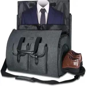 남성 신발 수납공간 주말 비행 가방 더플 수트백 여행용 유니크벨라 컨버터블 의류