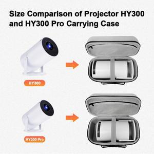 Velec 휴대호환  프로젝터 운반 케이스 핸들 디자인 직장인  엔터테인먼트호환  HY300/HY300 Pro호환  내구