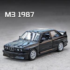 1:36 BMW M3 E30 1987 포르쉐 911 터보 아우디 콰트로 금속 장난감 자동차 다이캐스트 및 차량 어린이를위