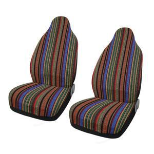 Uxcell 범용 멀티 컬러 Baja 담요  에스닉 스타일 내구성 버킷 시트 커버  자동차 보호대  7 개