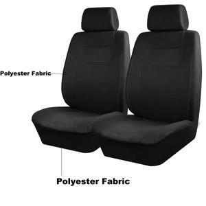 AUTO PLUS 유니버설 블랙 그레이 베이지 폴리 에스터 자동차 시트 커버  풀 세트  액세서리  인테리어  대