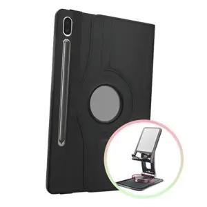 거치케이스 bns 갤럭시탭A 10.1 2019 크로스 케이스+회전 거치대