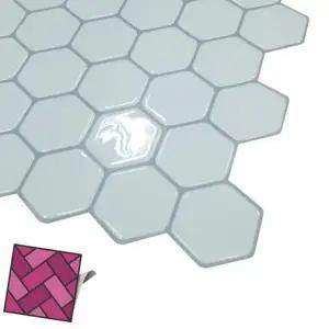 S54 육각 큰벌집 시트 월타일스티커 데코타일