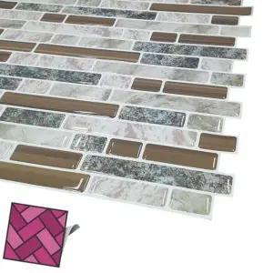 황금 185 스티커 데코타일 월타일스티커 대리석