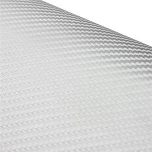 루보식 자동차 방수 탄소 섬유 비닐 랩 필름 3D 스티커 시트 롤 실버 골드 블랙   127cm x 30cm