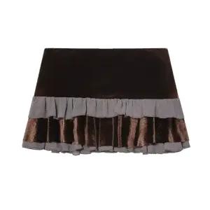 여자 겨울 치마 추동 덧장 미니스커트 원픽4