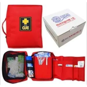 세트 24가지 응급 구급 보관함 상자 처치 구성 구급함 (WFK8W6O)