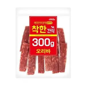300g 강아지 피플펫 착한간식 오리바 간식 (WFJ7X69)