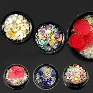 스톤혼합세트 네일파츠 생화네일 네일재료 럭셔리 (WFK9CKZ)