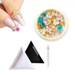 네일스톤 플라워파츠 스톤 네일 픽커 7종 삼각 (WFK9CLG)