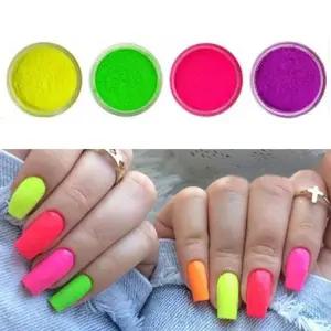 형광 네일아트용품 형광글리터 형광네일 가루글리 (WFK9CL0)