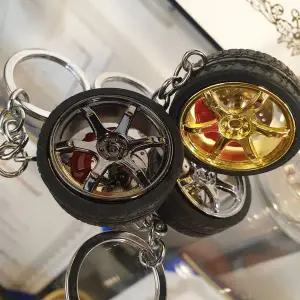 정비소 답례품 휠 타이어 키홀더 WD2A9EB