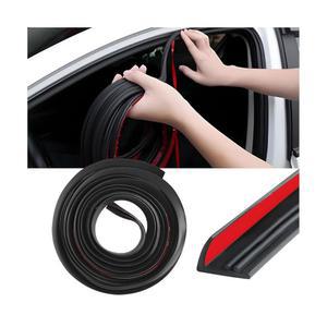 샌드프렌 자동차 도어 고무 씰 스트립 13피트 방수 자가 접착 자동 윈도우 방음 차량 내부 드래프트 개스킷 보호 트림 SUV 세단 트럭용 범용