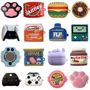 삼성 갤럭시 버드 프로/2/2 프로/라이브 케이스 용 이어폰 FE Funda 큐트 만화 소프트 실리콘 보호 쉘