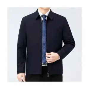 록쉬블몰 남성 바람막이 점퍼 봄가을 캐주얼 차이나 자켓 네이비 HO3