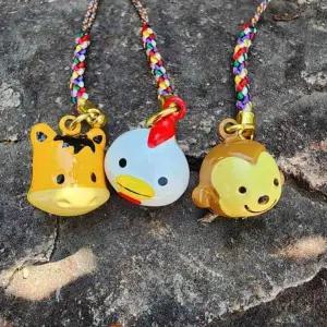 12띠 방울 키링 부적 행운 귀엽운 WFGLDHT