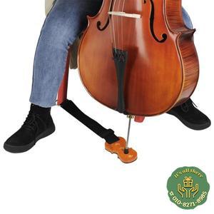 첼로 미끄럼 방지 매트 플라스틱 벨트 엔드 핀 스토퍼 미끄럼 방지 조절 가능한 길이 악기 액세서리 첼로