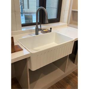 세라믹 싱크볼 사각 싱크대 탑볼 세정대 호텔식 도기