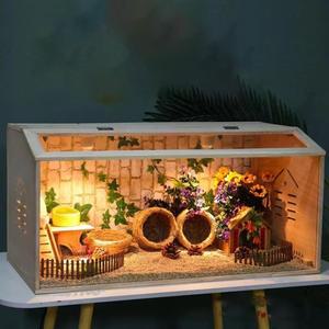 오리 마우스 수면용 병아리 브로더 박스  우드 Rutin 치킨 수유