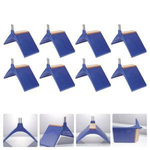 8개입 비둘기 휴식 프레임 플라스틱 거치대 내구성 가벼운 휴대용 케이지 새 용품