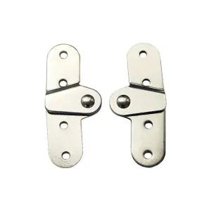 테이블 가구 접이식 경첩 사다리 각파이프 수납장 문 연결 힌지 부속품 1p