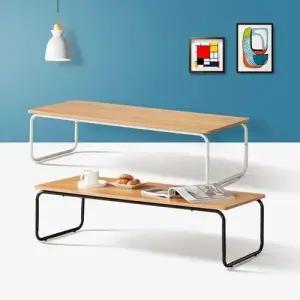 좌식커피테이블 티 디자인 베란다 원룸 탁자 거실좌탁 W98BEDD