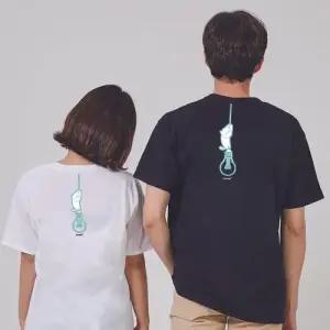 키밍 맨투맨 후드티 귀여운 고양이 반팔면티 여성티 WAE0508