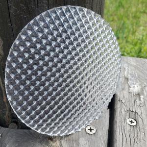 벌집 복합 눈 렌즈  DIY LED 조명 등화 균일 보드 PMMA 플레이트 광학 물리 실험 100mm