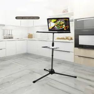 서서 하는 책상 고급형 키다리 이동식 키높이 데스크