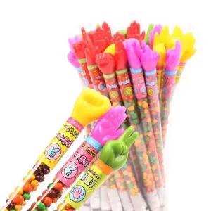 가위바위보모양 구슬초코볼(소) 10g(1타 40개입) 27.05.01초 스틱초 재미있는초 초코볼 미니초 토이초 어린