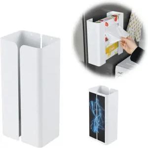 자석 벽걸이 티슈 박스 홀더 및 글러브 디스펜서 - 일회용 장갑 박스를 위한 편리한 보관 냉동실 주방 욕실