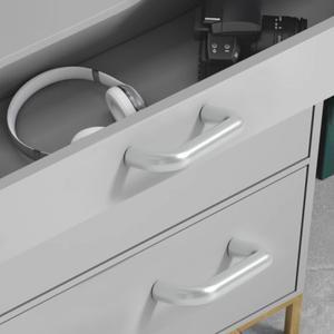 알루미늄 합금 손잡이 매트한   서랍 수납장 가구 옷장 서랍