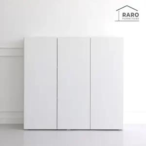 [라로퍼니처]호펜 1200 도어 주방 수납장 높은 다용도 선반장