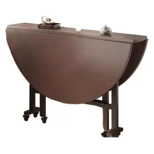 접이식 라운드 원형 밥상 원탁 책상 간이 식탁 테이블