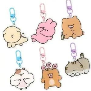 선물용귀여운키링 학생 우정 즐거운 액세서리 열쇠고리키링 35p