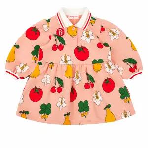 [롯데백화점]베베드피노 올 오버 과일 베이비 카라 드레스_BP51OD261