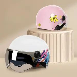 오토바이 헬멧 스냅백 여름용 무광 블랙 통기성 초경량