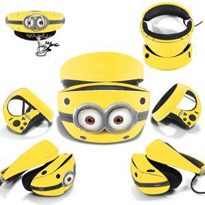 PS VR2 헤드셋 컨트롤러 용 비닐 스킨 스티커 플레이 스테이션 액세서리 전체 랩 커버 보호 필름 데칼