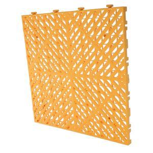 NULLYLU 플라스틱 격자 성형 연동 쿠션 바닥 타일 사각 데크 패널 미끄럼 방지 배수 매트