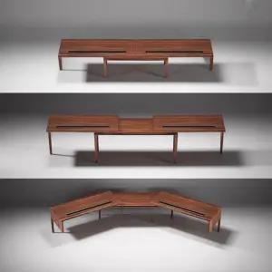 원목 듀얼 모니터 컴퓨터 가정용 스크린 높은 선반 받침대 컬러 호두 데스