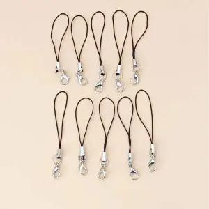 핸드폰줄 폰고리 8자 랍스터 휴대폰고리 10개