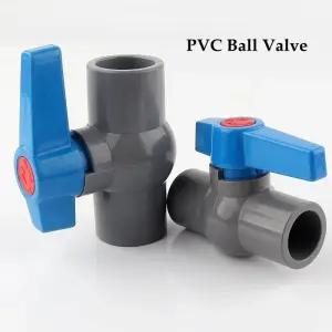 PVC레듀샤 ID 202532405063mm PVC 파이프 볼 밸브 물 관개 배수 튜브 퀵 커넥터