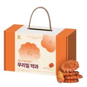 홍삼진 홍삼담은 우리밀 약과 간식 선물 세트 30개입 BNS