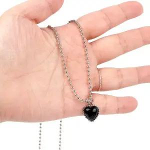 Y2K 하트 목걸이