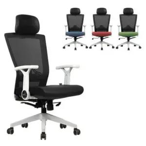 게임의자 가알찬정용의자 블랙 게이밍의자 메쉬