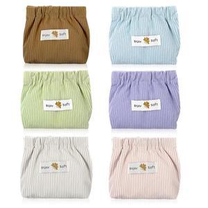 욜레브 6PCS 코듀로이 정리함 헤어 화장품 휴대용 보관 엘라스틱 타이 미니 가방 다용도 메이크업 에스테틱 액세서리 립스틱 파우치 여행용