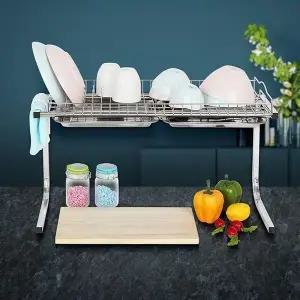 소형1단건조대 간편그릇물받침대 카페 틈새선반 소형1단 녹방지 딱붙 (WFKBIXZ)