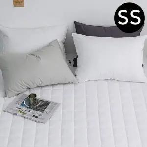 순면 매트리스커버 누빔 슈퍼싱글 40수 화이트 SS